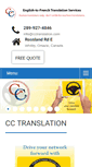 Mobile Screenshot of cctranslation.com